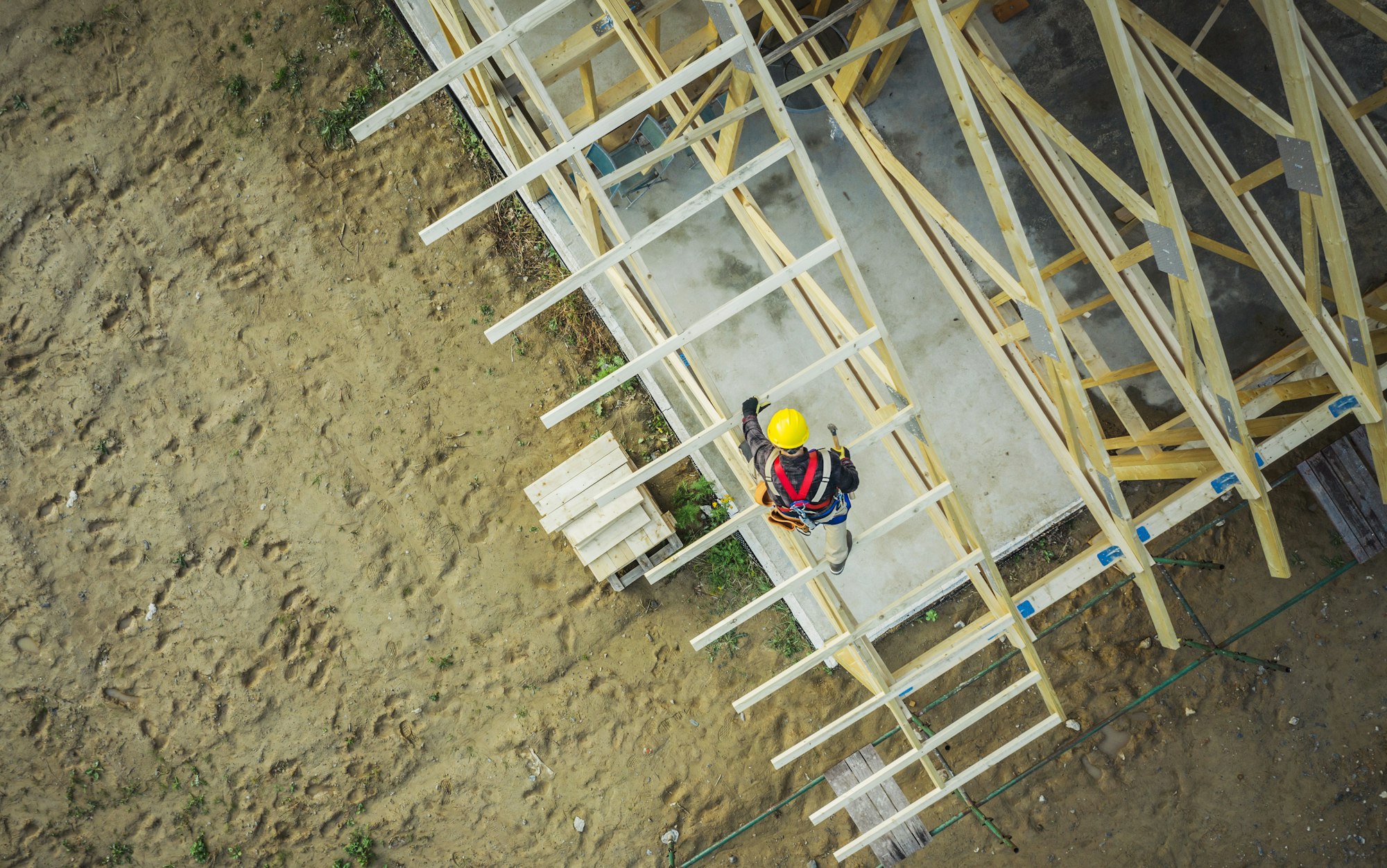 Contractor Building House Roof